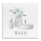Stupell Industries Fresh Bathroom Sink Botanicals Wall Plaque By Lettered and Lined